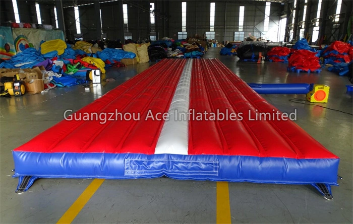 Colchoneta inflable personalizada para gimnasio y trampolín para deportes y gimnasia 1