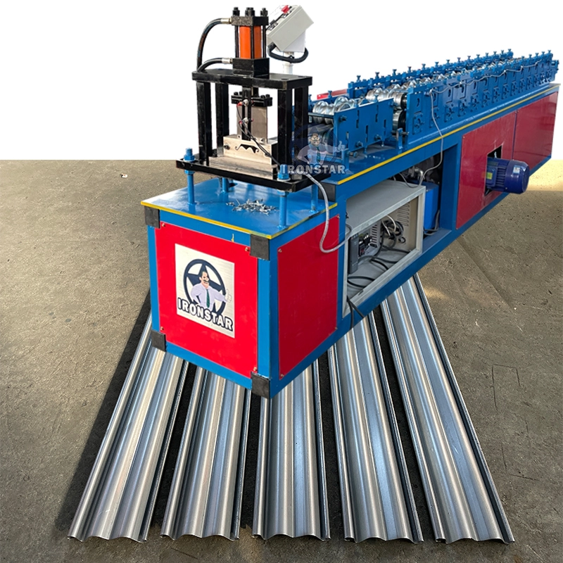 IRONSTAR w shutter door roll forming machine in America 1