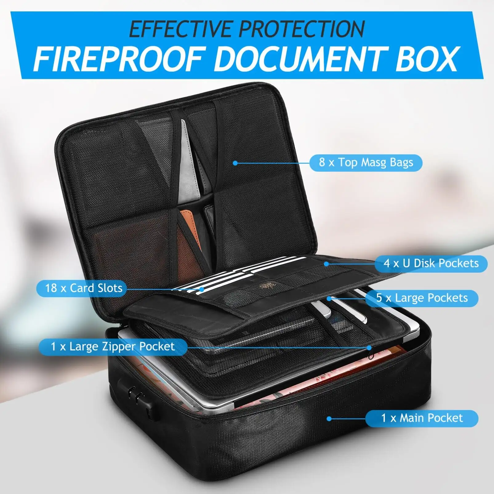Sanjiu Water and Fireproof Box Water and Fireproof Boxsupply 8