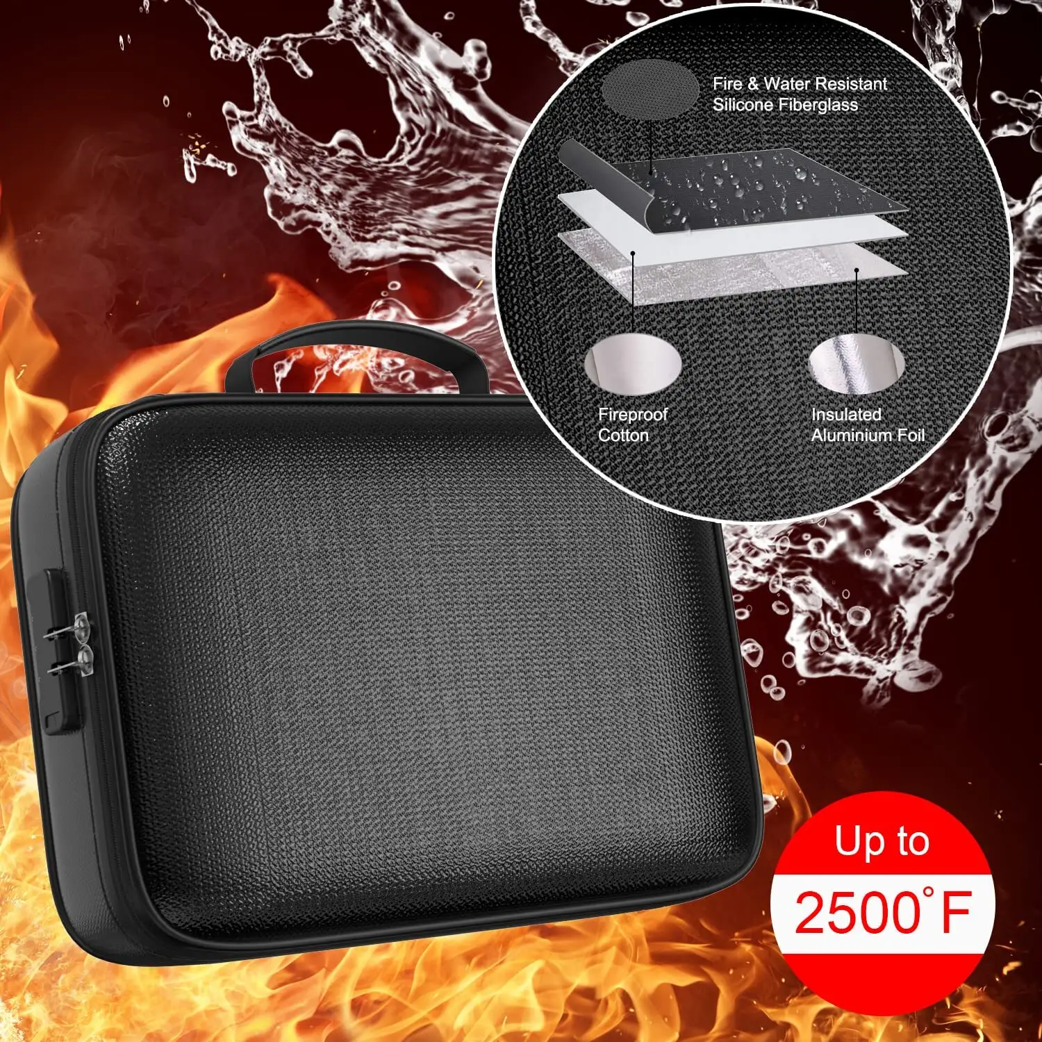 Fire Proof Box for Documents - for Wholesale - Sanjiu 2