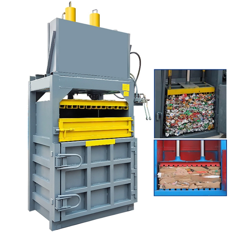Hydraulic Waste Paper Cloth Recycling Baler Press Machine 1