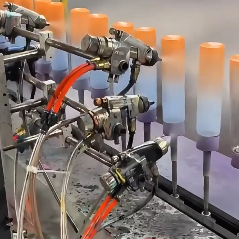 Automatic Spraying Equipment For Cosmetic Bottles 1