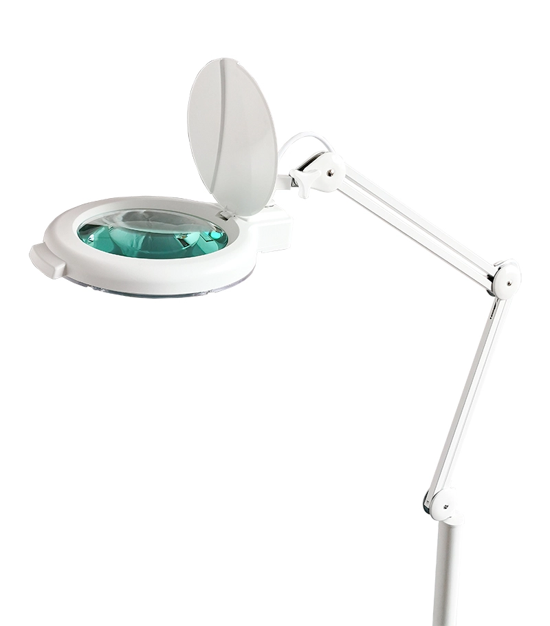 Willdone RT206.01 Table Desk Glass LED Magnifying Lamp with Clamp Mount 1