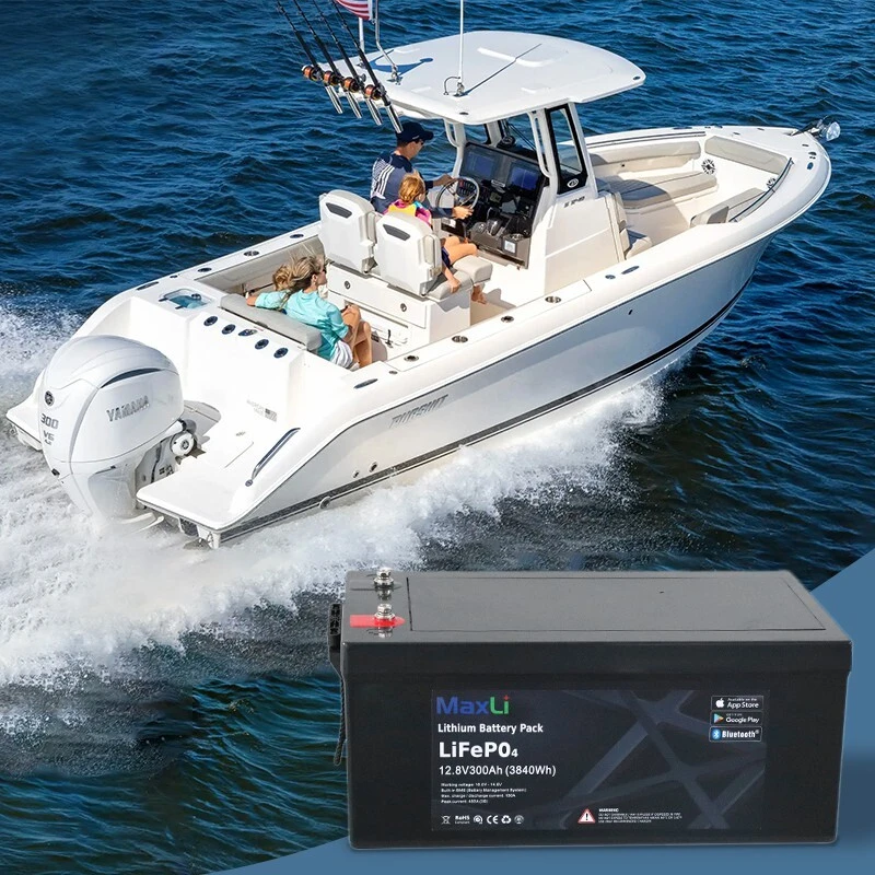 Baterías de litio LiFePO4 Baterías marinas de litio 1