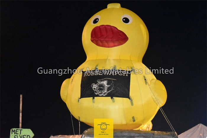 Canard gonflable géant avec lumière LED : parfait pour une publicité accrocheuse ! 1