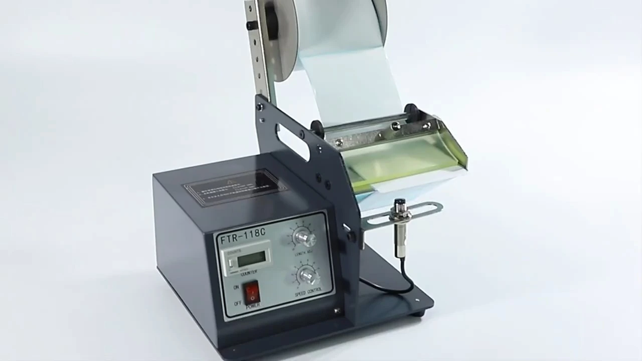 Nhà sản xuất Willdone FTR 118C Nhãn phân phối nhãn điện tự động cho nhà máy sản xuất 1