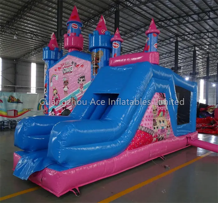 Inflatable Bouncer with Water Slide Package Bag by Ace 3