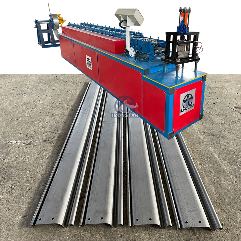 IRONSTAR 4 inch roller shutter door roll forming machine in America 1