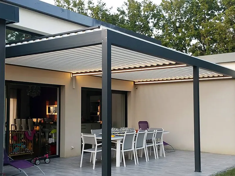 Outdoor Louvered Pergola by Yongdi 4