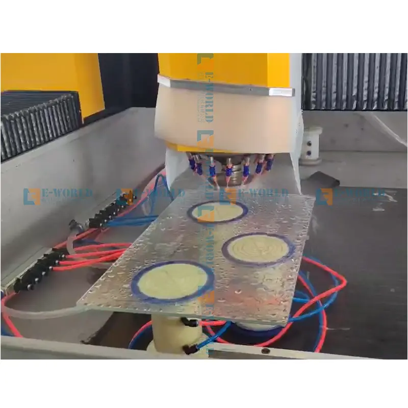Eworld Glass Cutting Cnc Machine CNC Glass Machining CenterFactory 4
