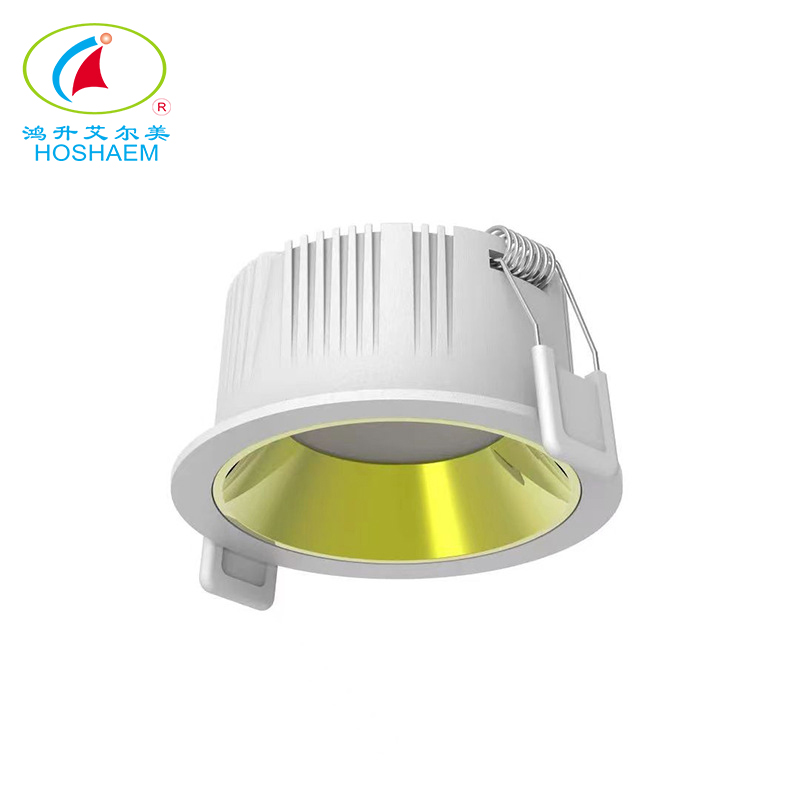 Hongsheng 18W 2610 Lumens LED Downlight Design Moderno Corpo da lâmpada de alumínio antirreflexo interno com rápida dissipação de calor 6