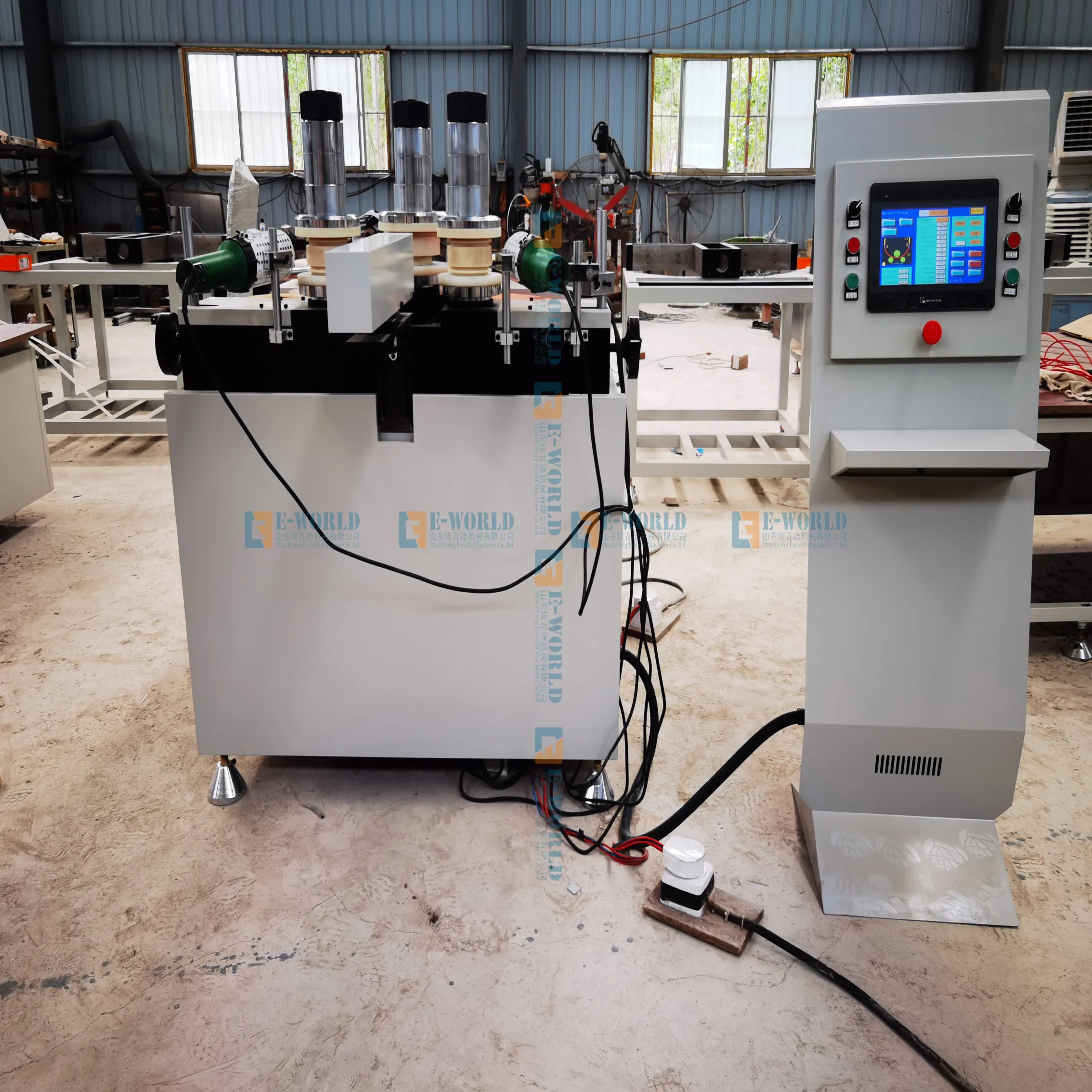 Window Manufacturing Machinery Aluminum Profile Bending 10.5kwFactory 4