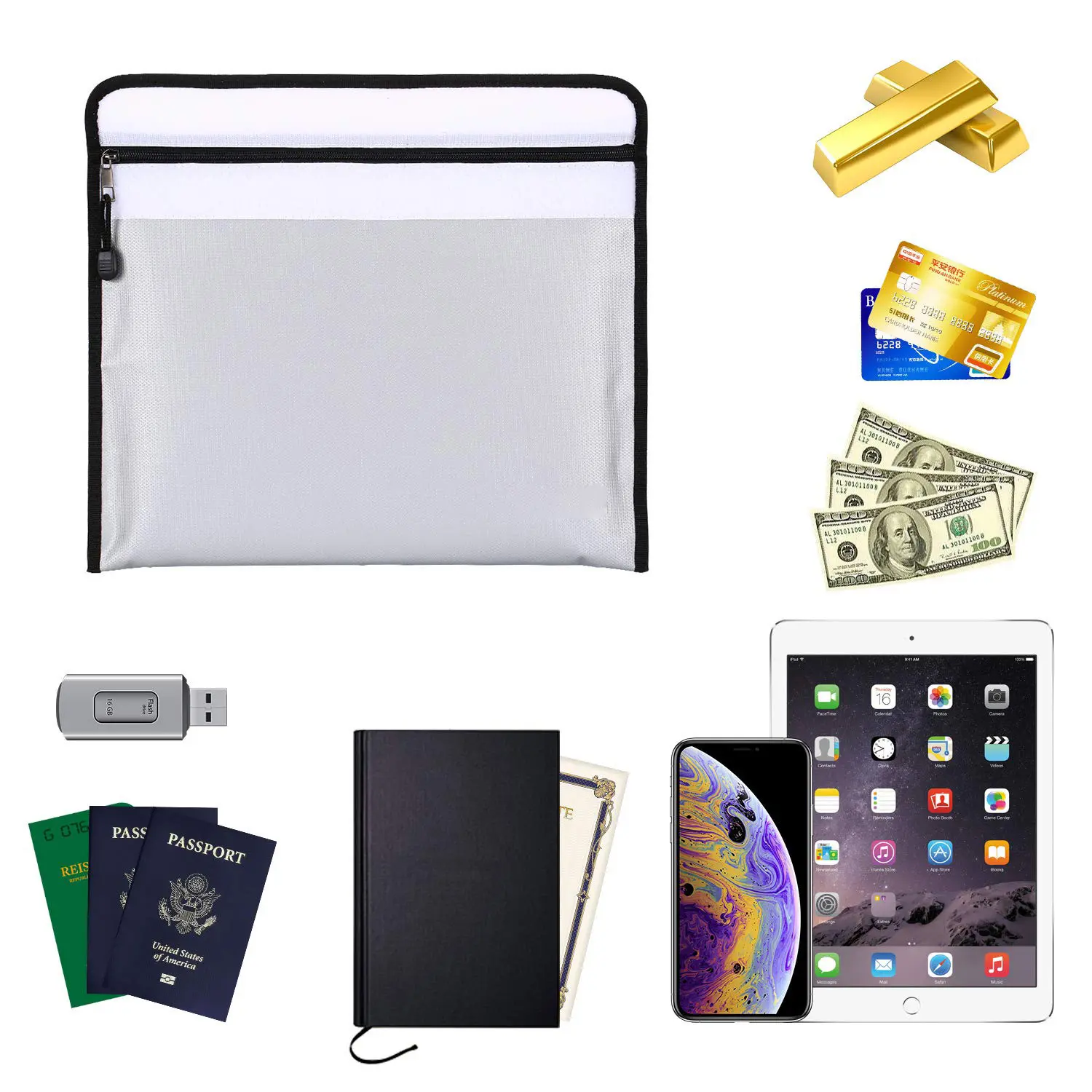 Fireproof Waterproof Bag with Good Price for Home 7