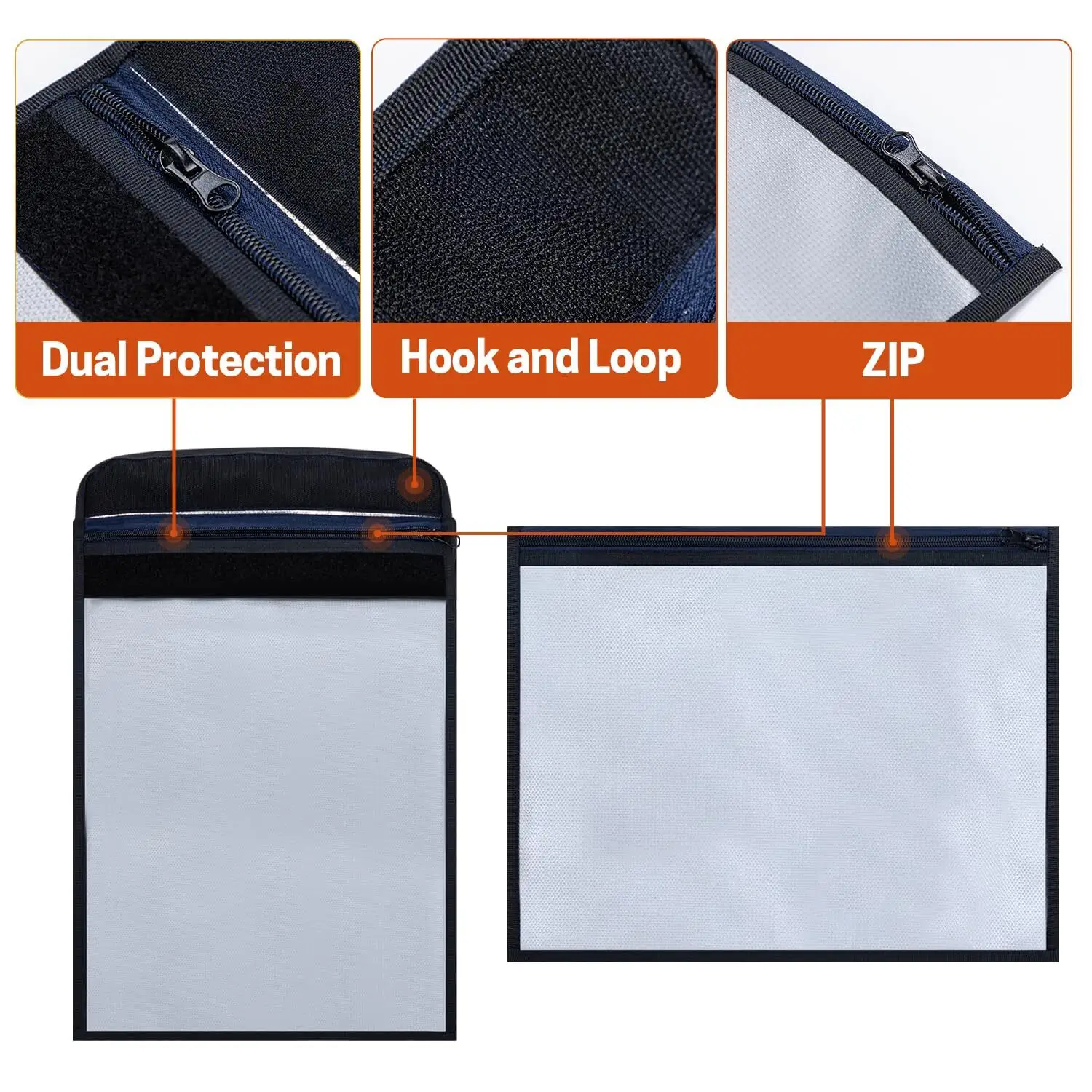 Water and Fireproof Document Bag Sanjiu 11