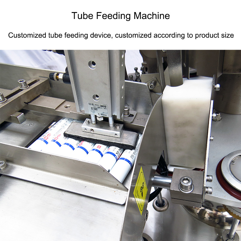 Automatic Paste Aluminum Tube Filing Sealing Machine Toothpaste ...
