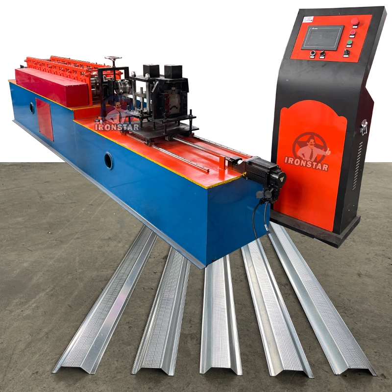 IRONSTAR Omega ceiling batten roll forming machine in UAE 1