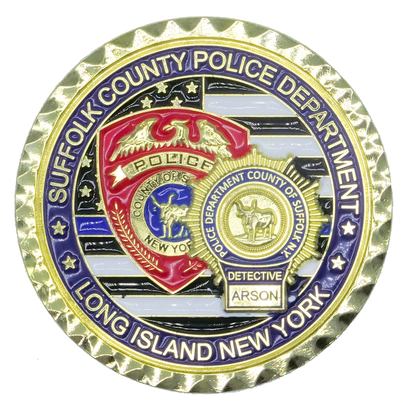 3d Printed Challenge Coin for Police Stations with Good Price 8