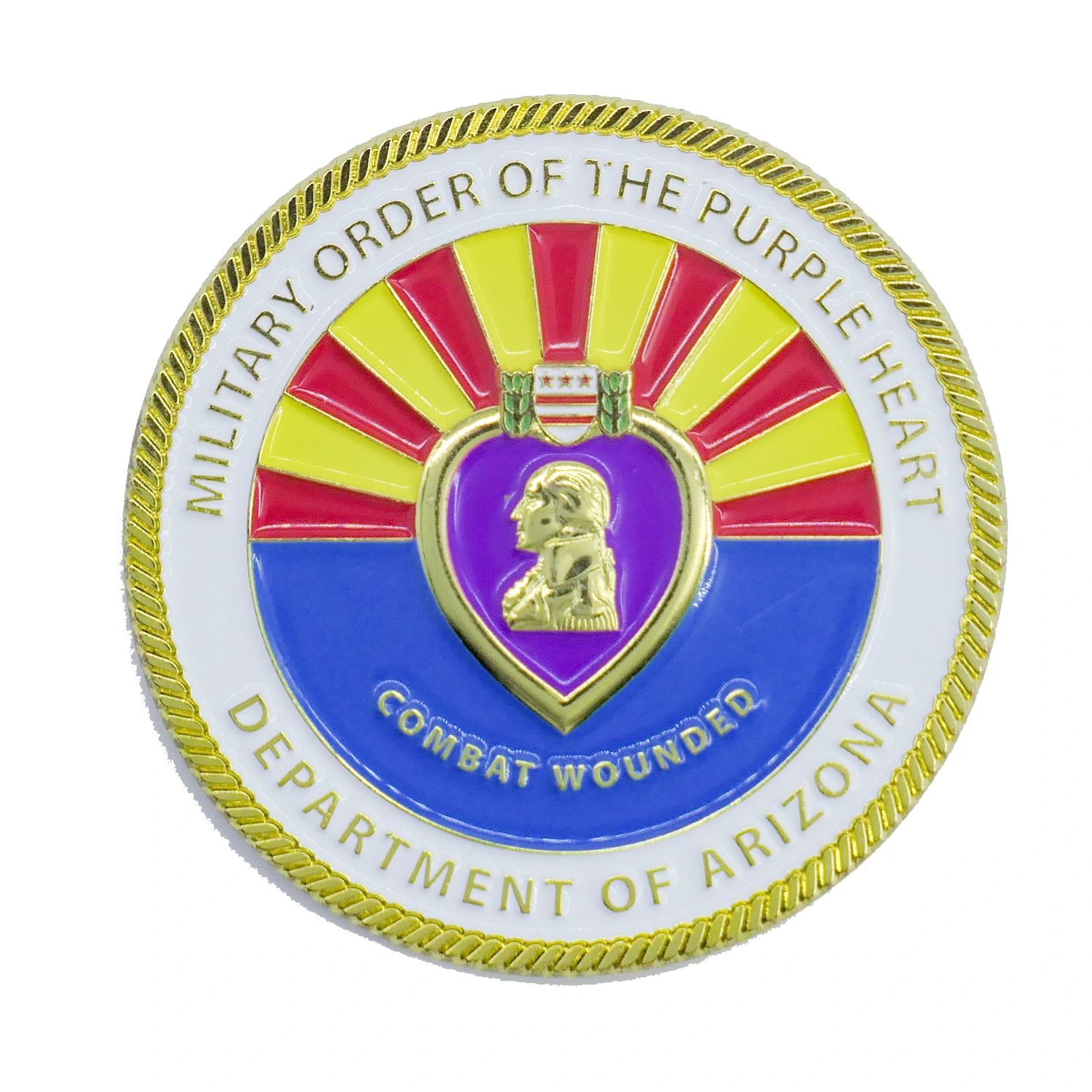 3d Printed Challenge Coin for Police Stations with Good Price 3
