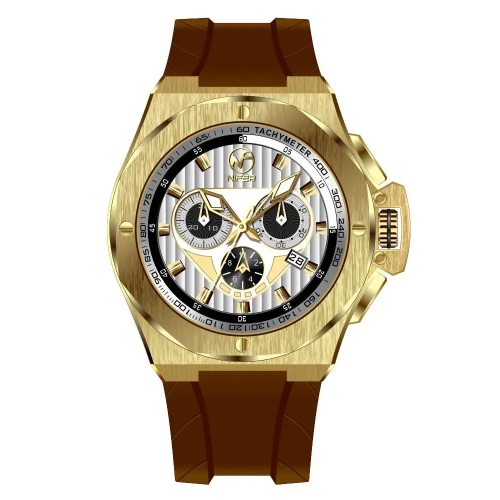 Titanium Chronograph Stainless Steel Quartz Watch - for Astronomy - Nifer Watch 5