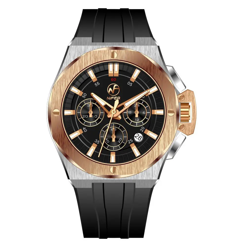 Compra al por mayor de relojes cronógrafos de lujo para aviación 6
