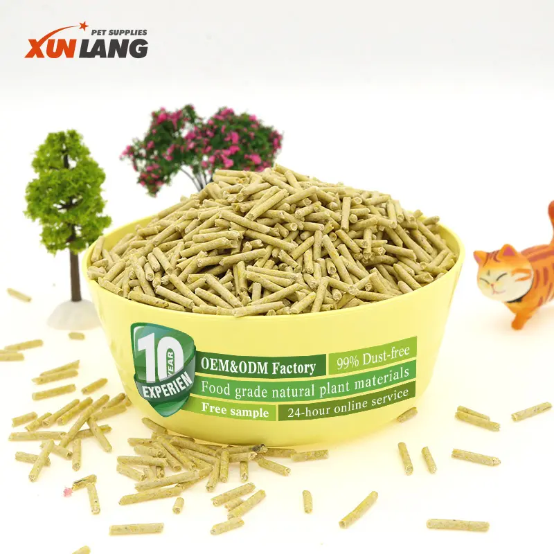 XunlangPet Strip Tofu Cat Litter XT-a Strip Tofu Cat Litterfactory 2