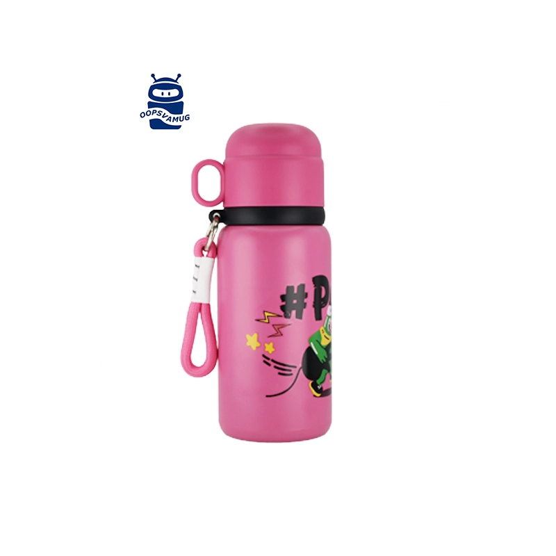 Botella de agua termal con tarro de refrigerio para niños 1