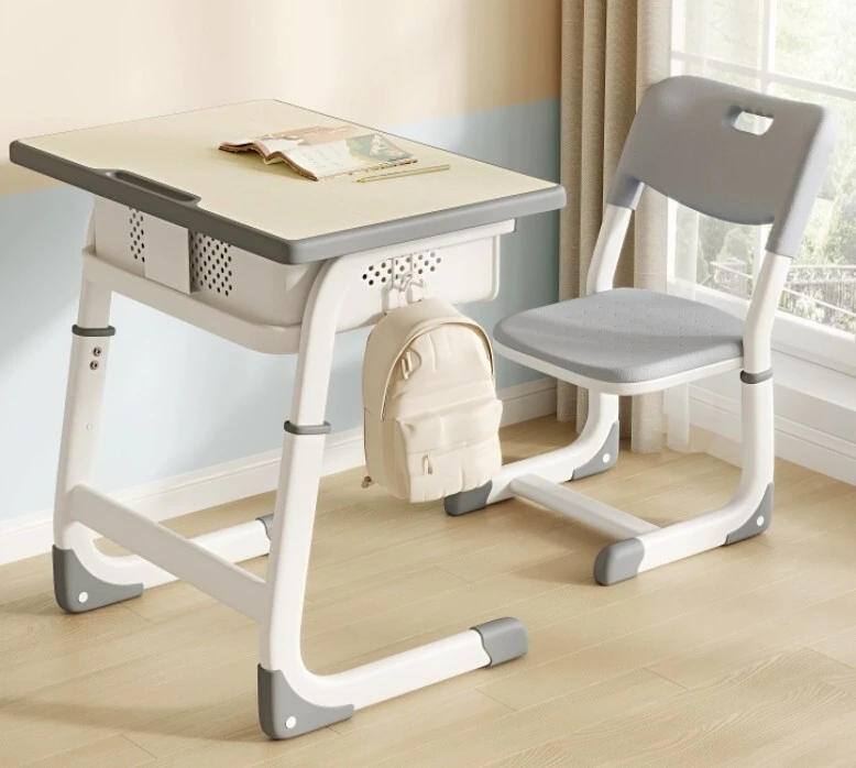 School Desk and Chair Set by Hongye - Ergonomic Study Furniture 1