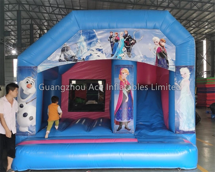 Frozen Combo Slide Bouncy Castle: Ultimate Fun for Kids 1