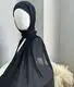 Hot Sale Instant Chiffon Hijab with Undercap for Supermarket 4