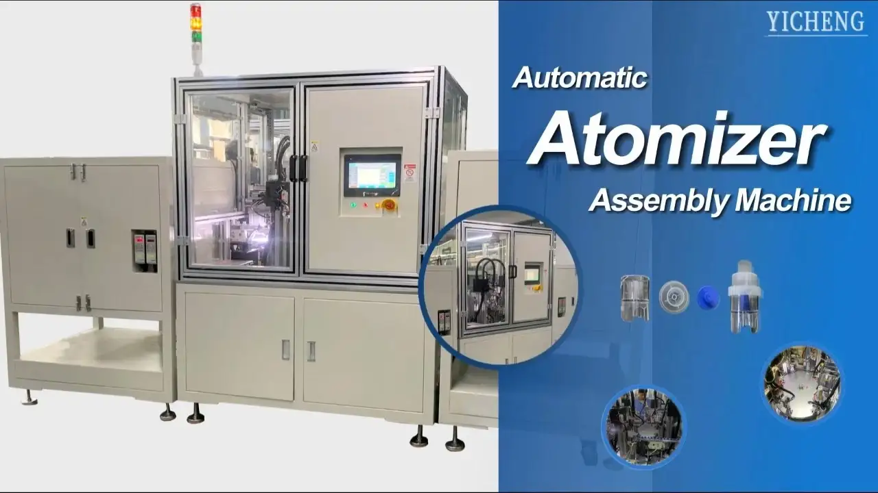 Automated Medical Respiratory Filter Assembly Machine 1