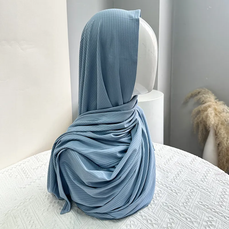Brown Jersey Hijab From China 6