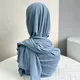 Brown Jersey Hijab From China 5