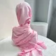 Hot Sellingplain Hijab Online for Home 5