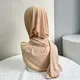 Qidian Textile Green Jersey Hijab Green Jersey Hijabfactory Price 4
