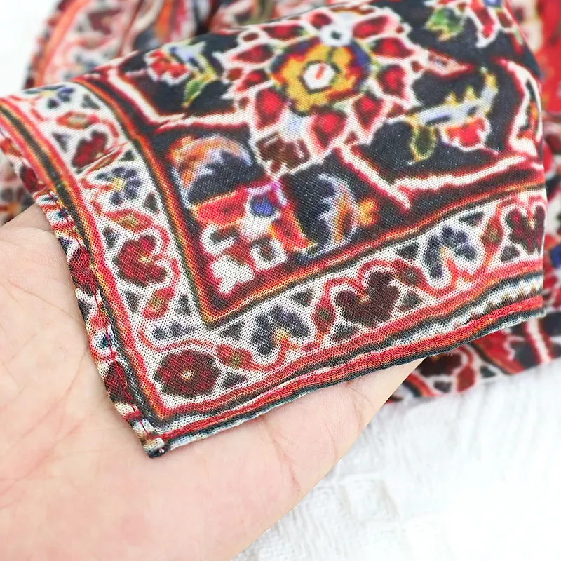 Qidian Textile Printed Hijab Printed Hijabfactory Price 6
