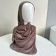 Quality Mushy Plain Hijab for Supermarket 2