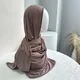 Quality Mushy Plain Hijab for Supermarket 4