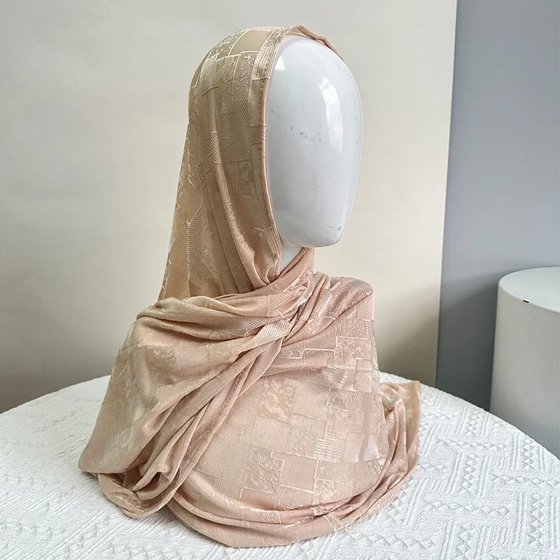 Plain White Hijab Eries 3