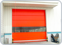 Puerta rápida de PVC Puerta rápida Puerta rápida para uso industrial 24