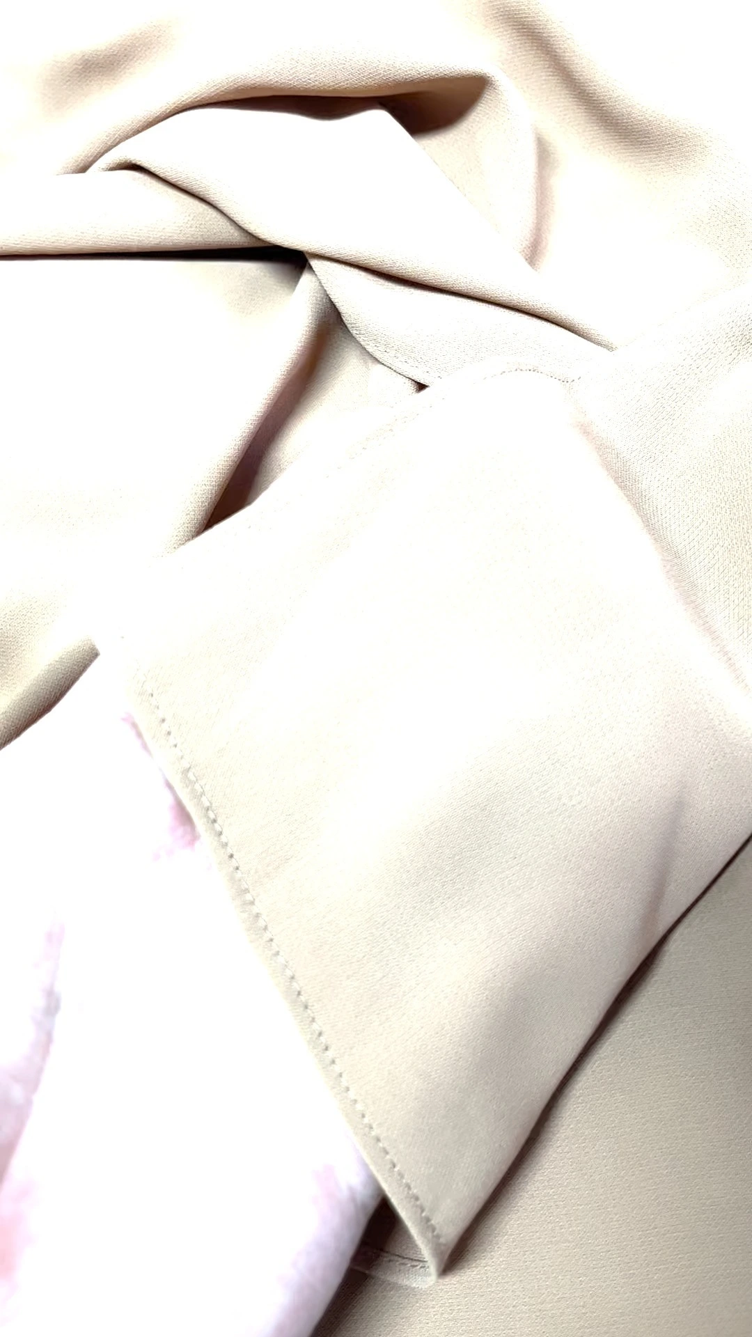 Premium diamond chiffon textured crepe chiffon non-seethrough silky soft chiffon women headscarf 1