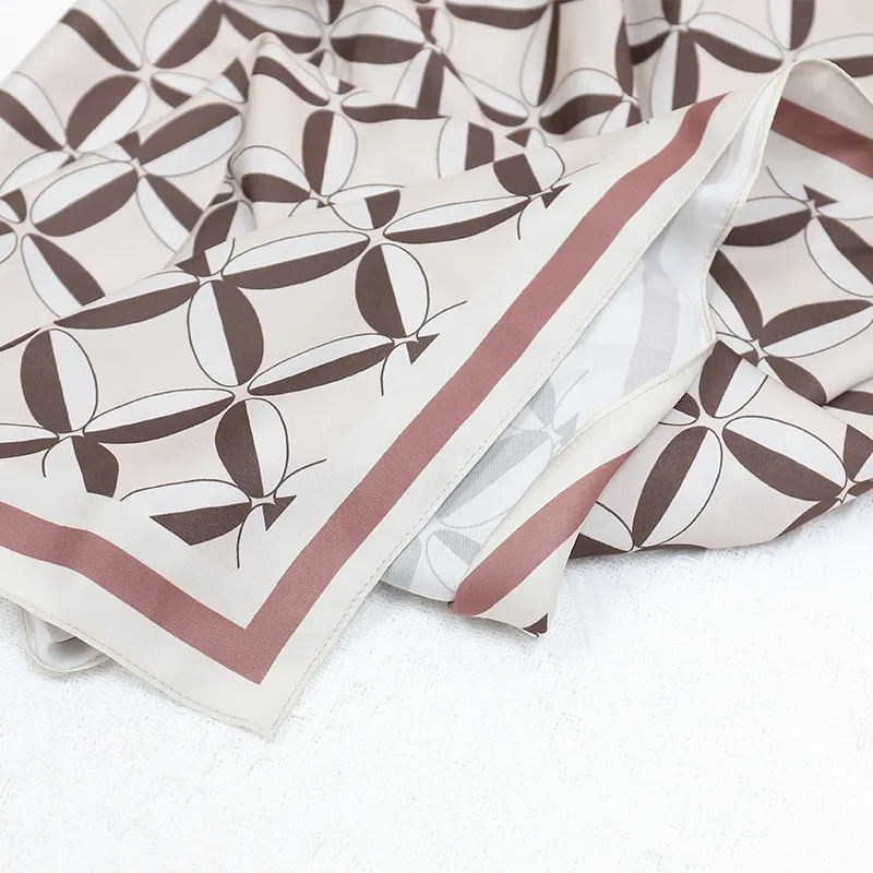 For Sale Square Hijab Chiffon by Qidian Textile 7