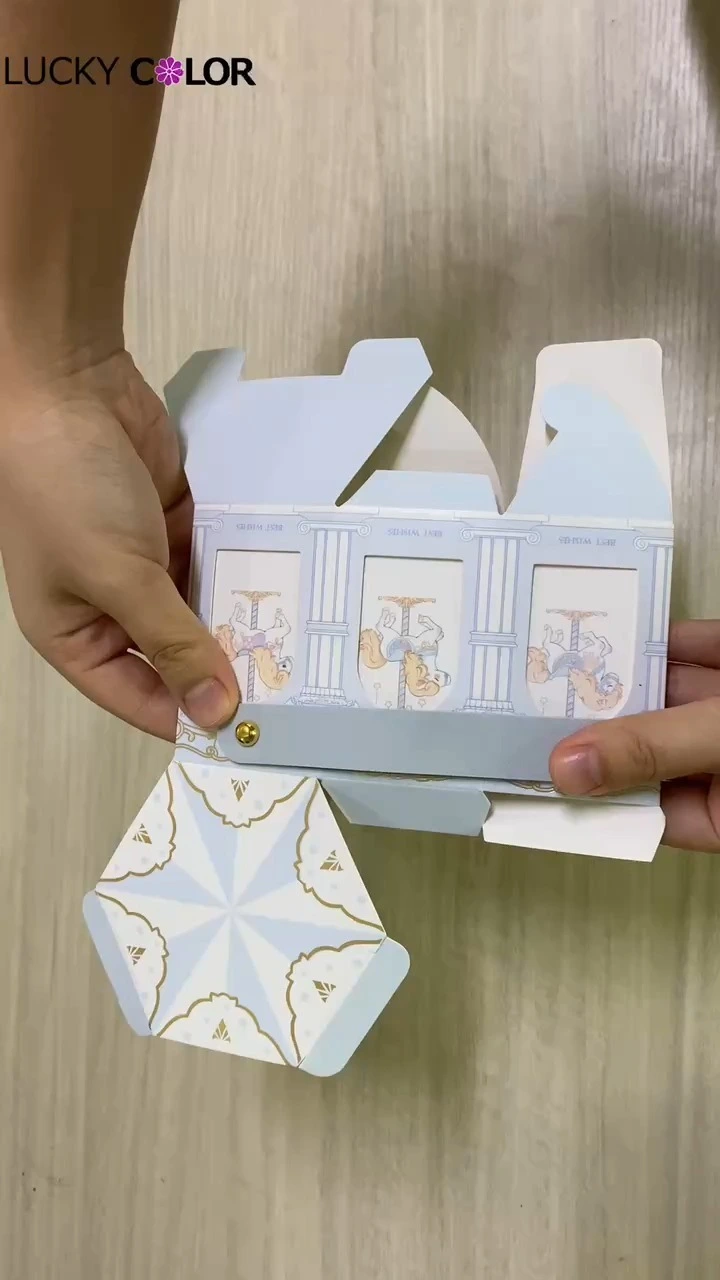 Luxus-Geschenkbox aus Papier zum kundenspezifischen Fabrikpreis für Schokoladensüßigkeiten mit Hochzeits-Geburtstagsfeier 1