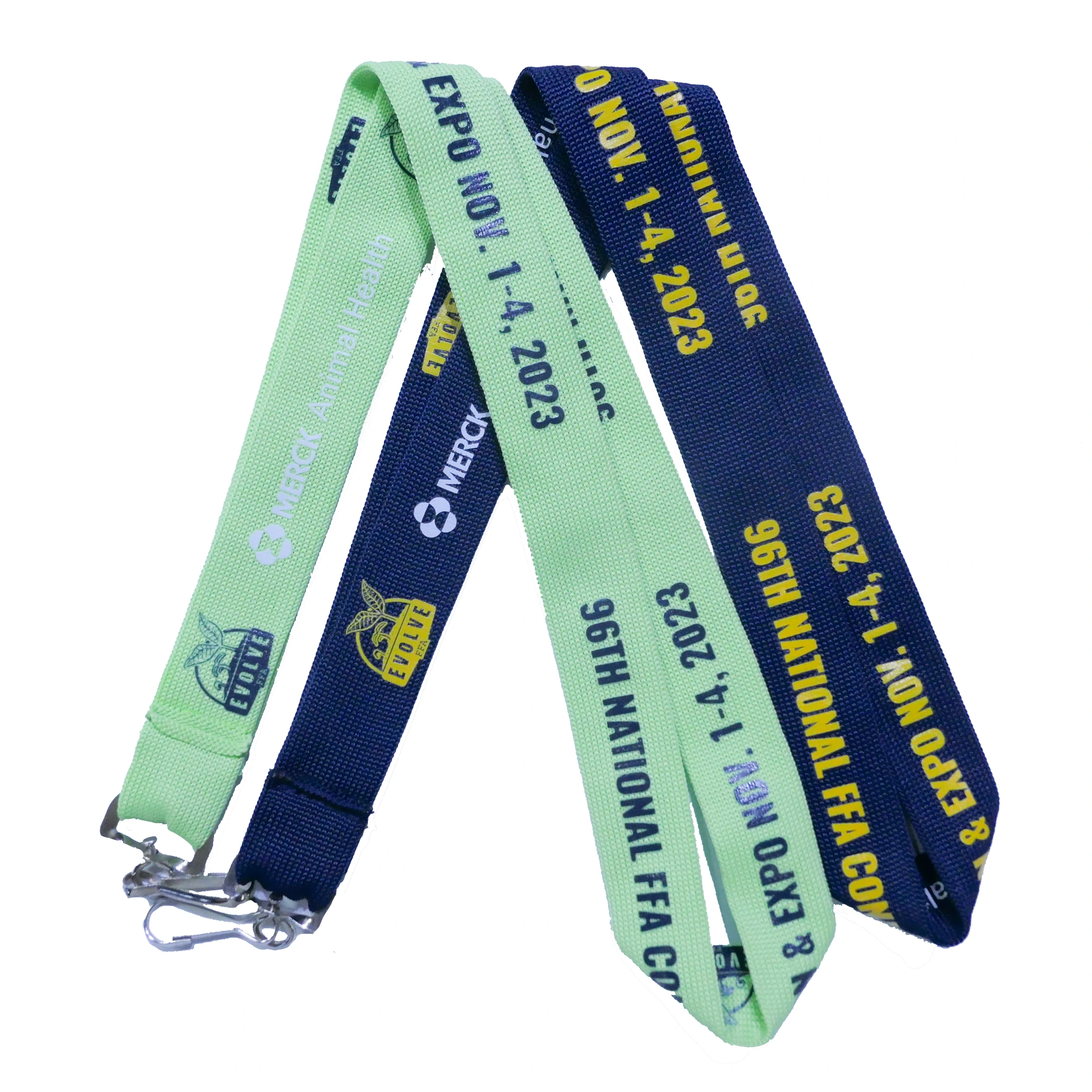 Benutzerdefinierte Breakaway-Sublimations-Schlüsselanhänger-Lanyards mit Logo. Benutzerdefiniertes Polyester-Lanyard 1