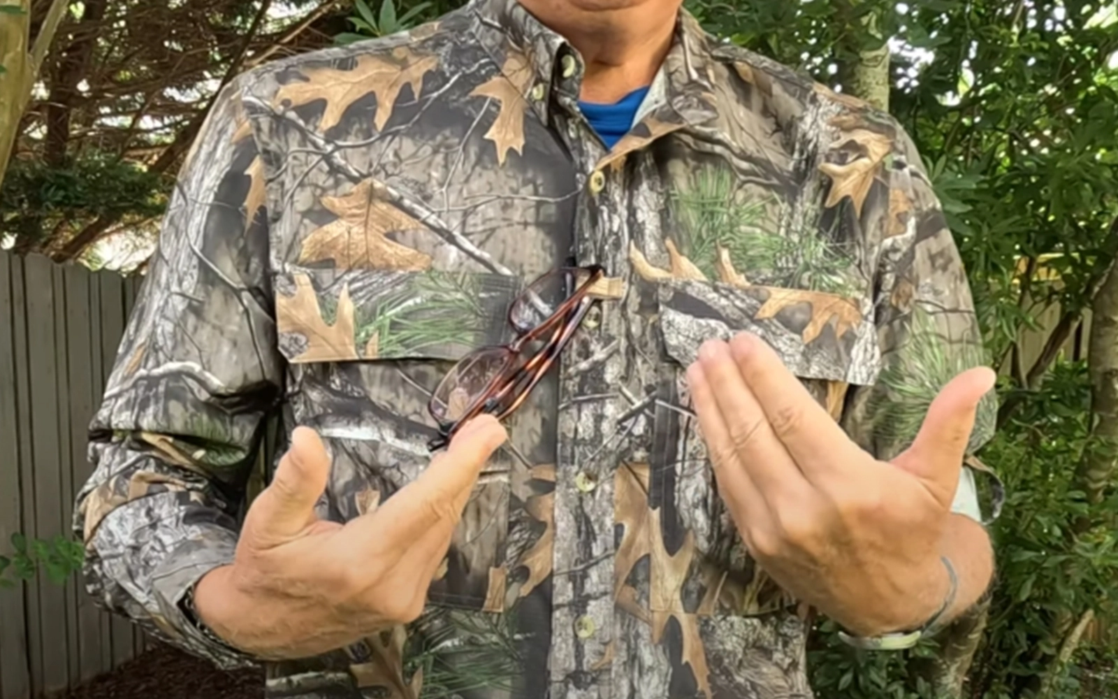 Kayak Fishing Trip with a Camouflage Fishing Shirt 3