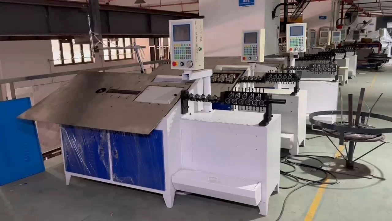 Dobladora de alambre 2D | Dobladora de alambre de acero CNC 1