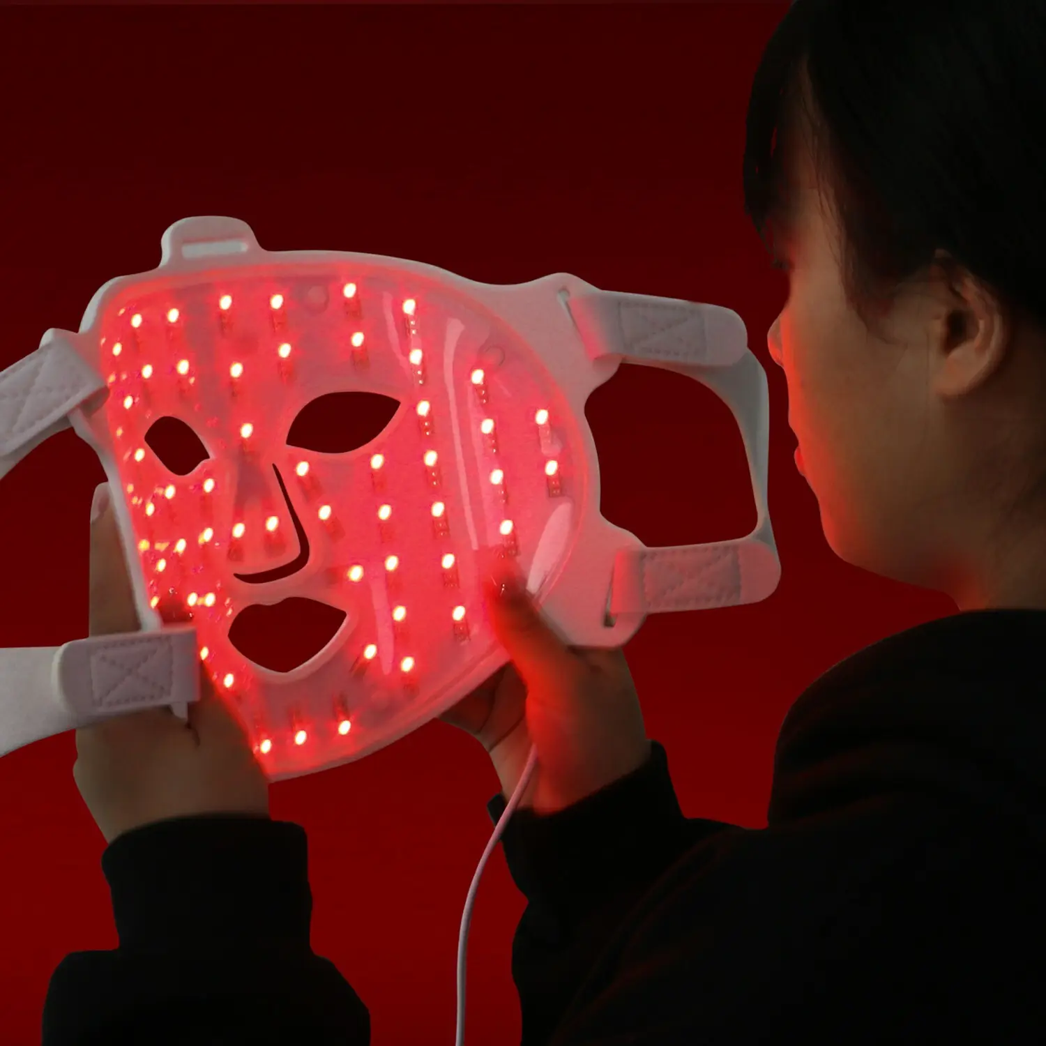 Mascarilla Facial Led Para Mujer 220g de Sunsred 3