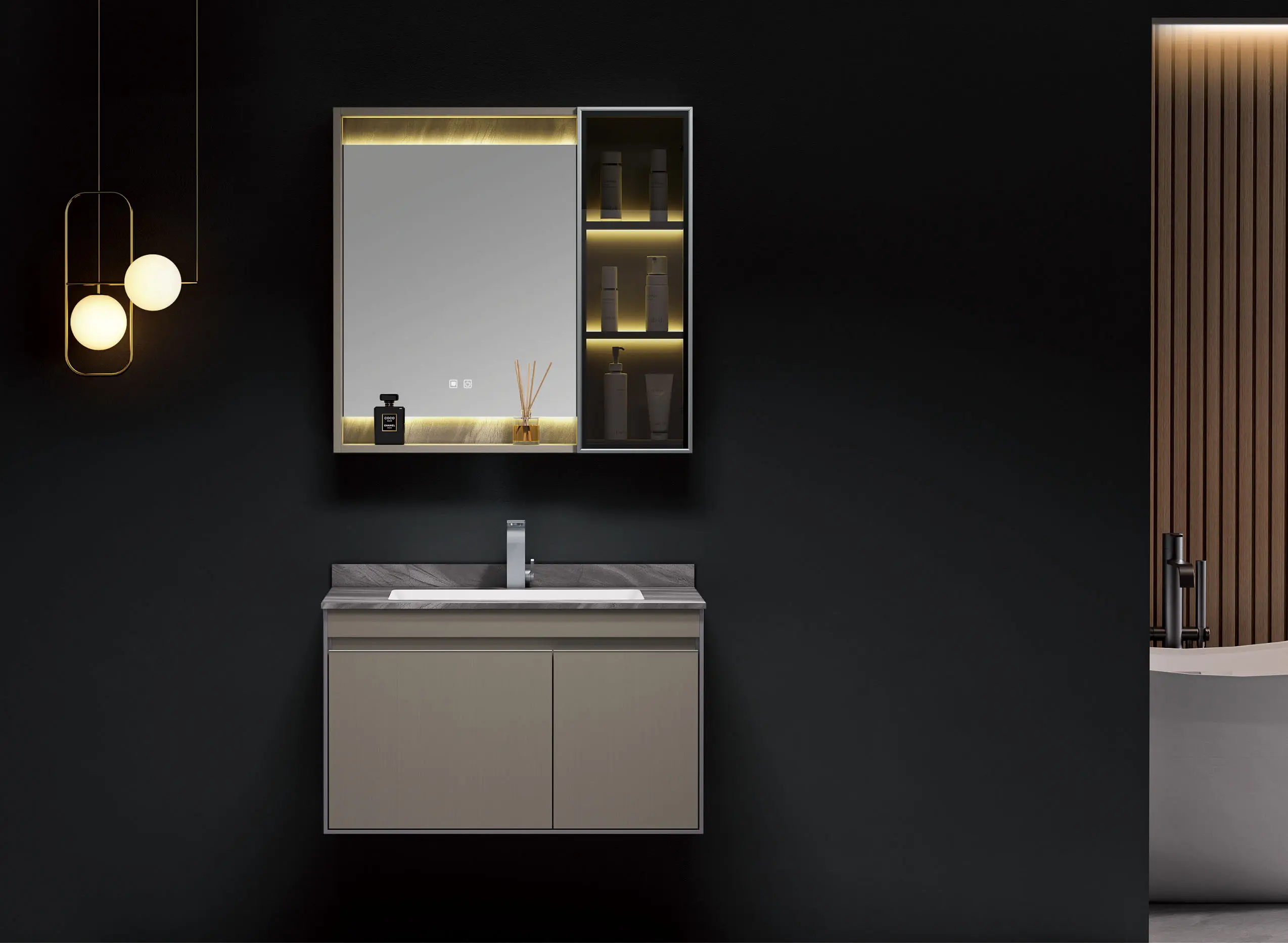MEILAN Wholesale Bathroom Vanities Suppliers Upplier 3