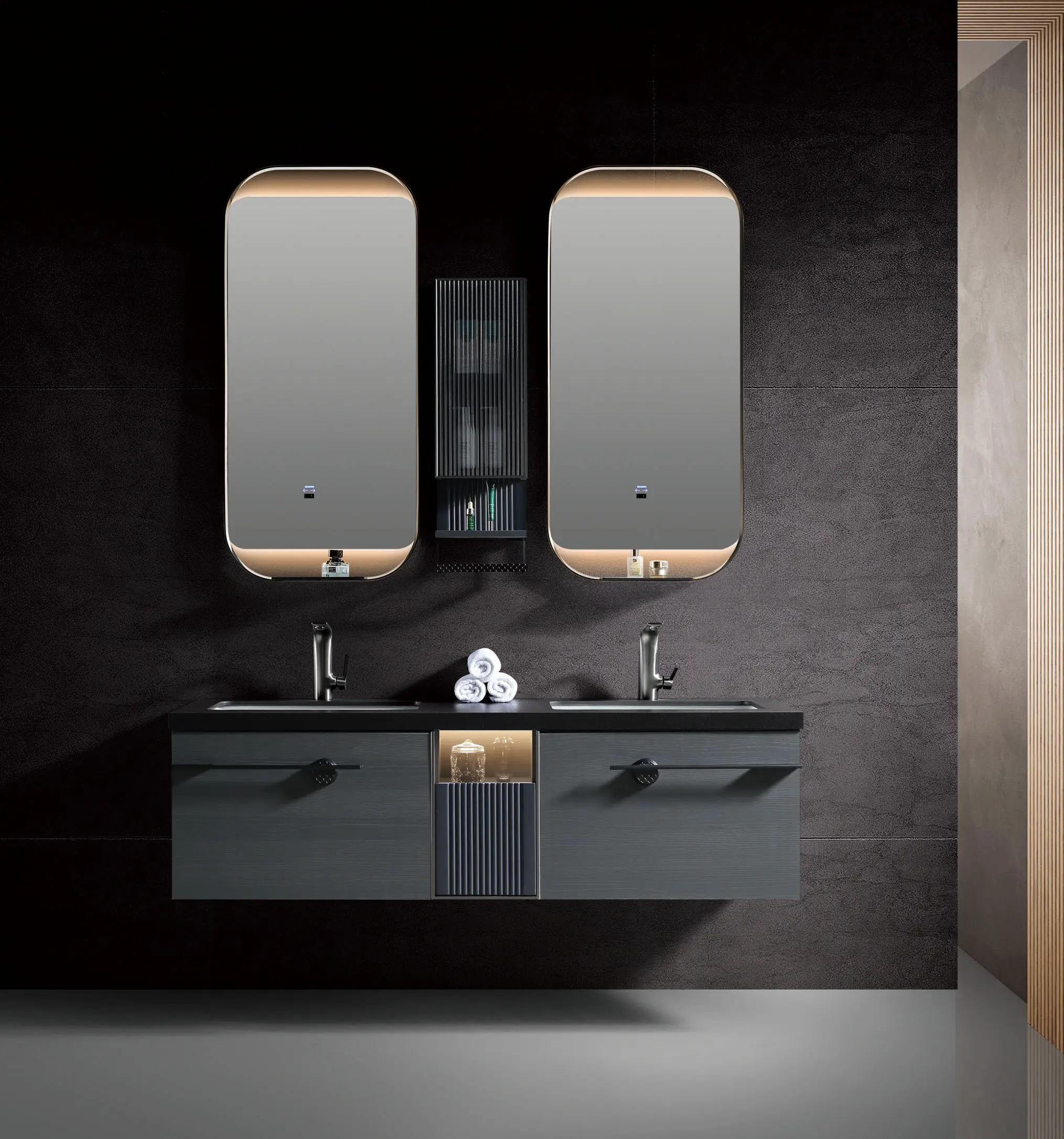 High Quality Antique Bathroom Cabinet Supplier 2