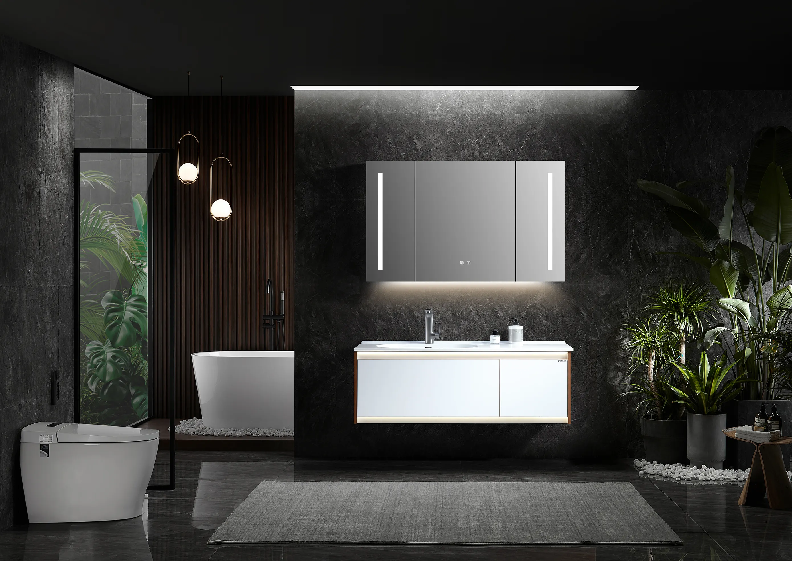 Pvc Bathroom Vanity Wholesale - MEILAN 2