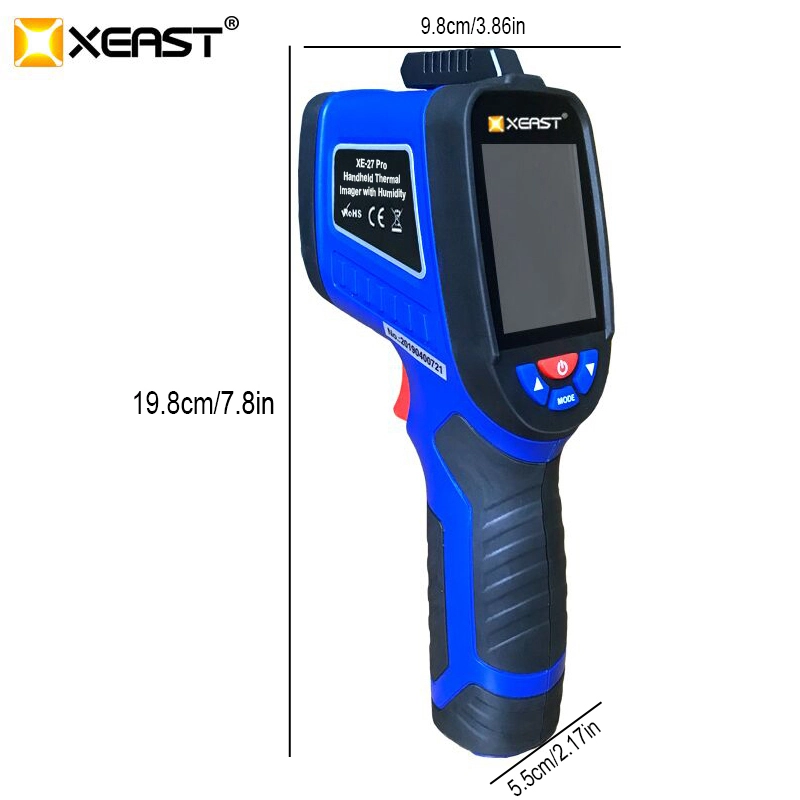 XEAST 新しい更新された赤外線サーモグラフィーカメラサーマル